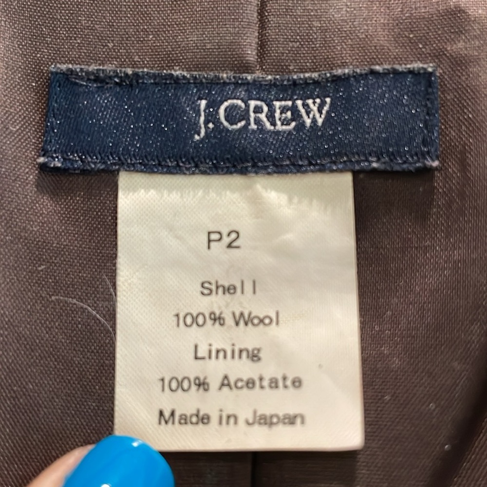 J. Crew Womens Wool School Boy Blazer Jacket - Picture 2 of 4